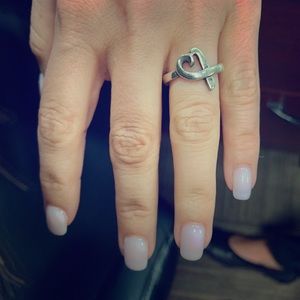 Tiffany & co heart ring.